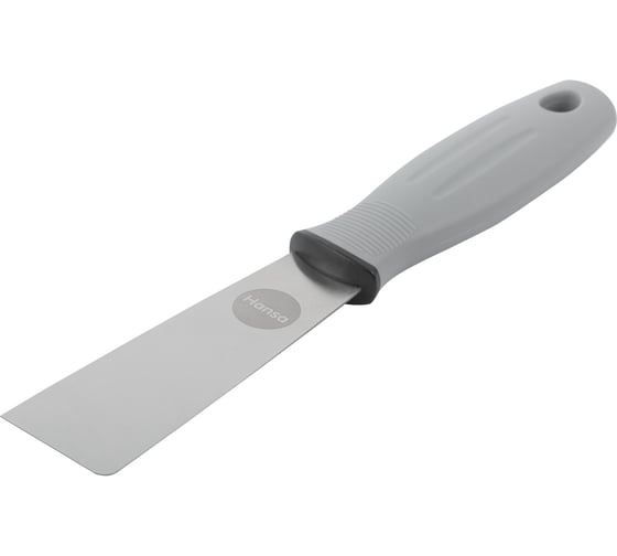 Изображение товара Шпатель HANSA 40 мм, нержавающая сталь, 2К-силиконизированная ручка 641040