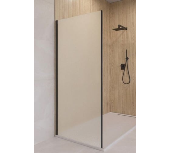 Изображение товара Боковая панель RGW 80*195 Z-03-B черный/Cora/6 мм 06220308-44