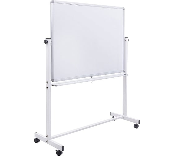 Изображение товара Доска магнитно-маркерная HATBER 90x120 см, двухсторонняя, поворотная 089164