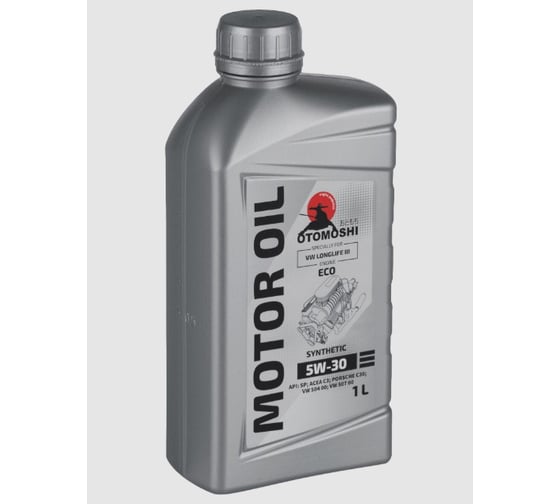 Изображение товара Моторное масло Otomoshi ECO for VW LongLife III 5W-30 1л MF212840