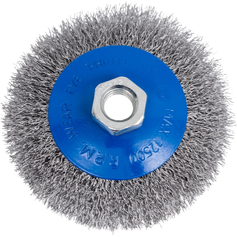 Изображение товара Конусная щетка по металлу Ring 100 мм М14 гофрированная проволока