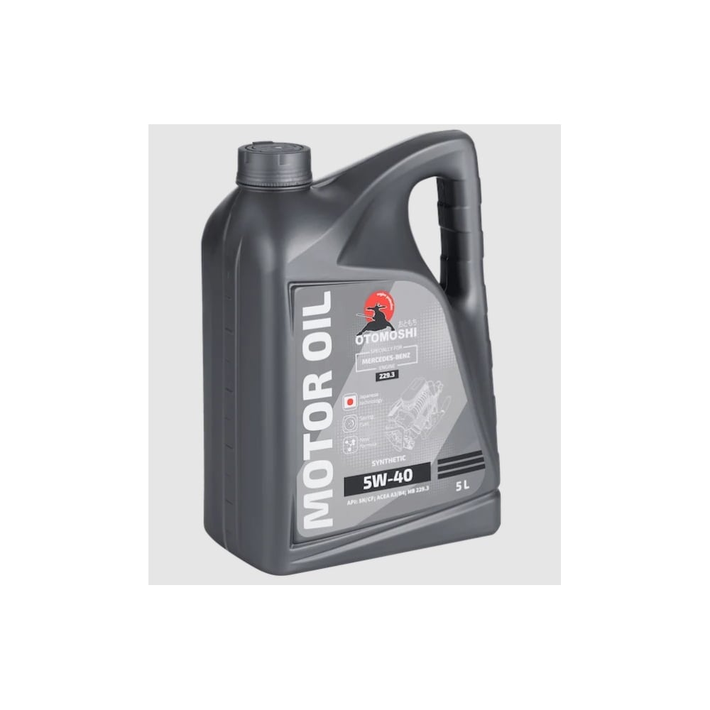 Изображение товара Моторное масло Otomoshi 5W-40 для MERCEDES-BENZ 5л
