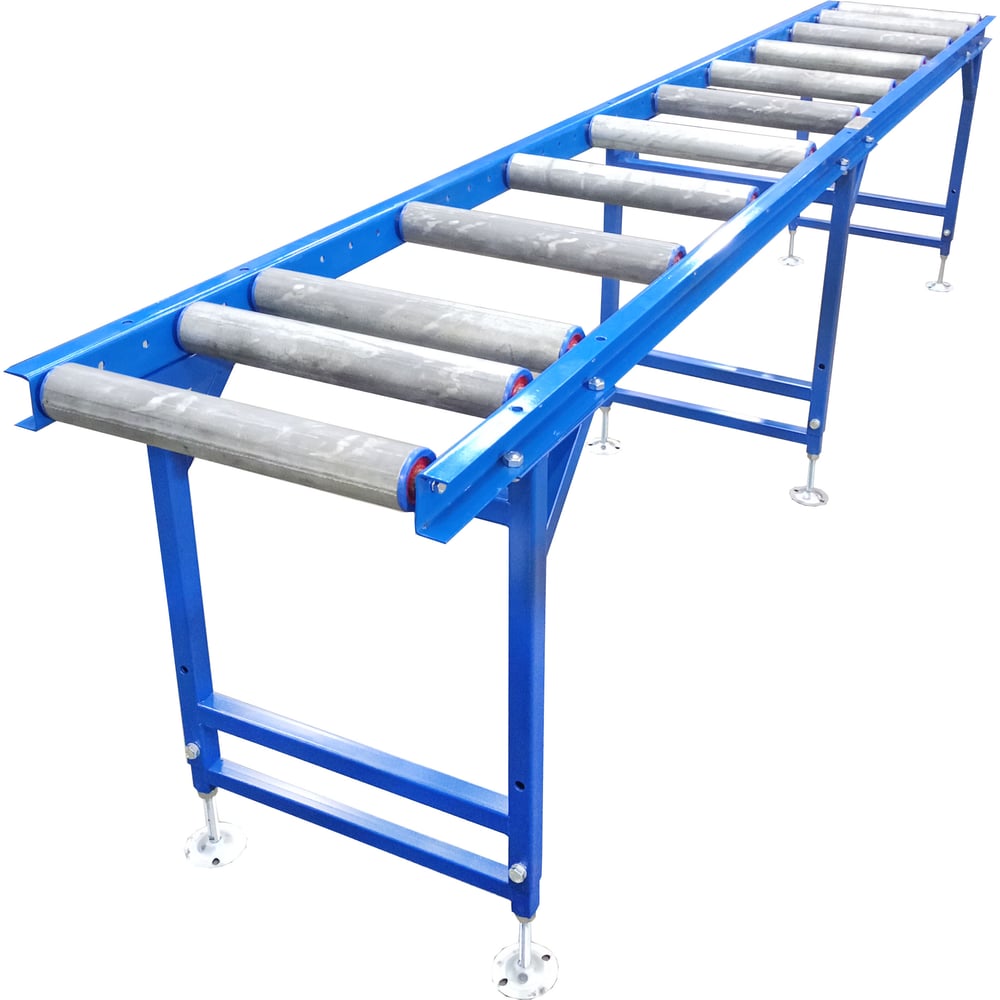 Изображение товара Рольганг универсальный ООО СЗЦМ 3000x400x650-1100 с тремя ножками для грузоперевозок