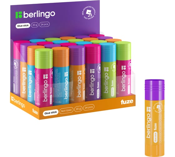Изображение товара Клей-карандаш BERLINGO Fuze 20 г K2012