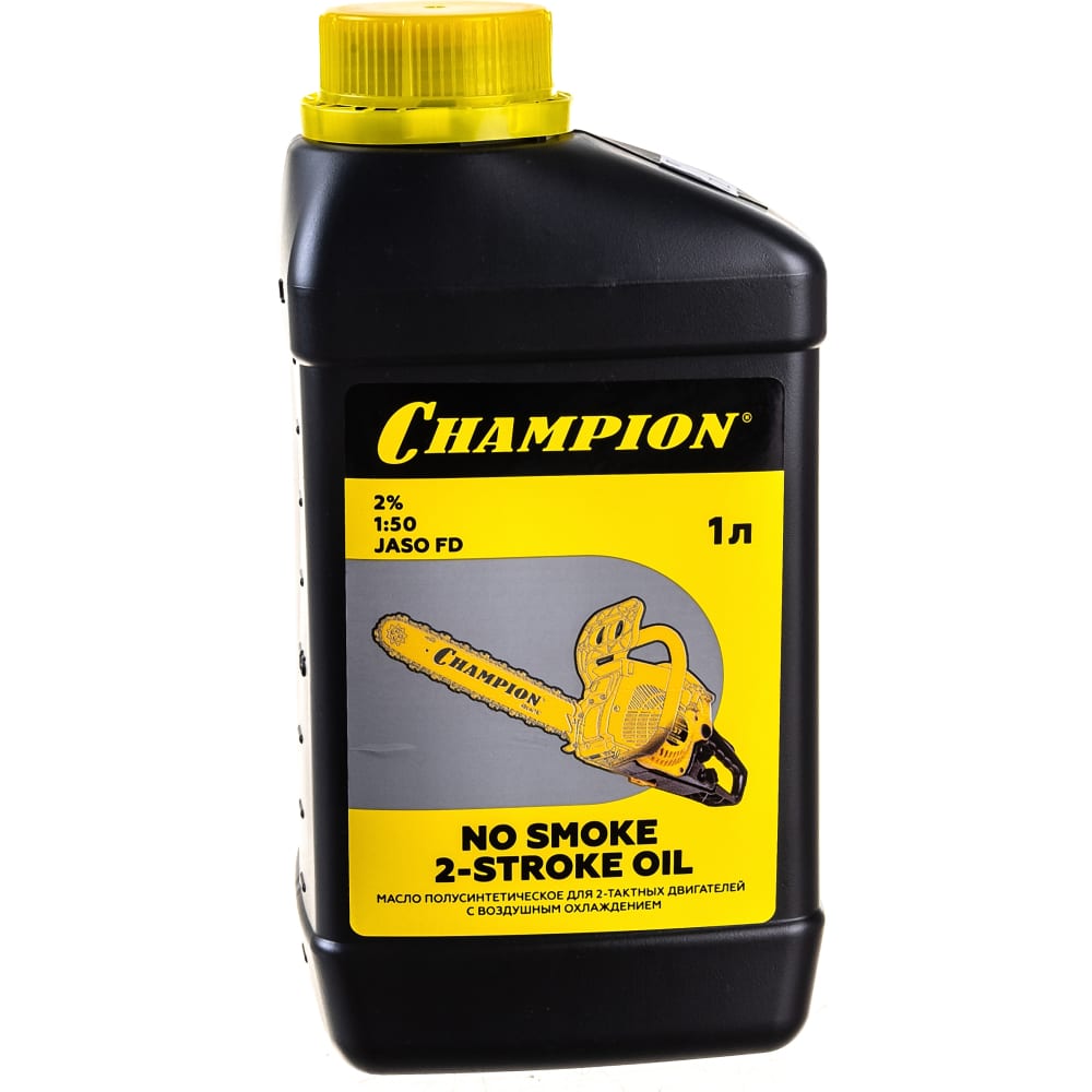 Полусинтетическое масло для 2-тактных двигателей Champion масло для 2 тактных двигателей полусинтетическое champion jaso fd 0 1 л 952840