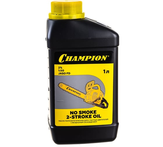 Изображение товара Масло для 2-тактных двигателей полусинтетическое JASO FD 1 л Champion 952830