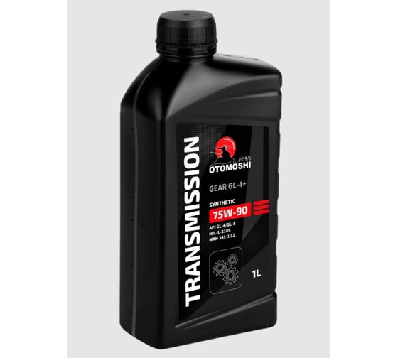 Изображение товара Трансмиссионное масло Otomoshi GEAR GL-4+ SAE 75W90 1л MF214349