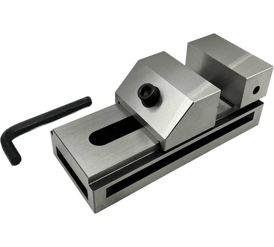 Изображение товара Тиски лекальные прецизионные TORNERI L губок 100 мм, серия QKG100 Т023804