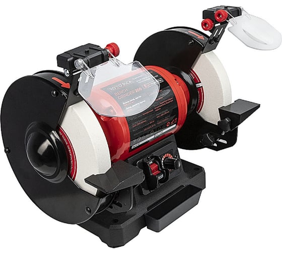 Изображение товара Профессиональное электрическое точило Rotorica Bench Grinder 200, 550Вт RT.4540200