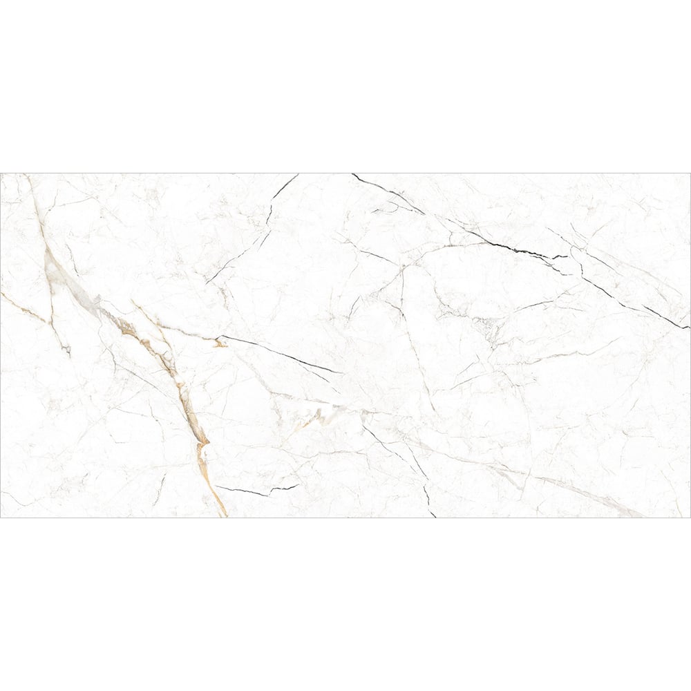 Изображение товара Керамогранит AlmaCeramica Rock Line матовый 600x1200 мм белый ректификированный