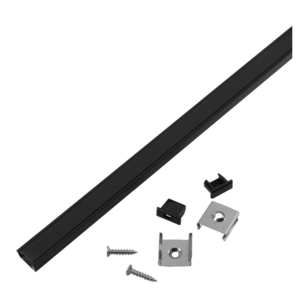 Изображение товара Профиль для подсветки General Lighting Systems GAL-GLS-2000-7-16-B-B черный 2м алюминий