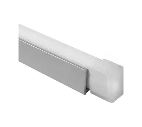Изображение товара Профиль General Lighting Systems GAL-GLS-2000-16-16-BSNL белый (толщина 0,65 мм 2м профиль для неона 16х16мм) 522913