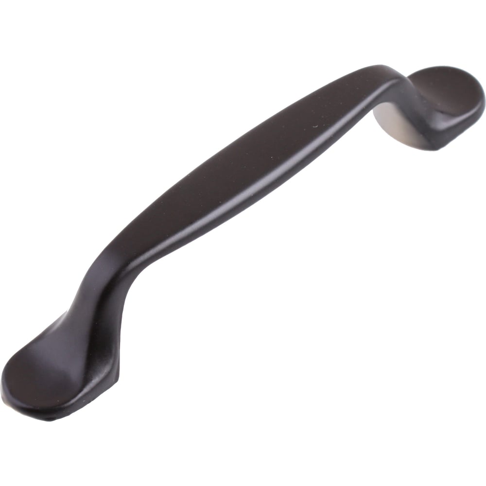 Изображение товара Ручка-скоба Стройбат 96 мм матовый черный для корпусной мебели