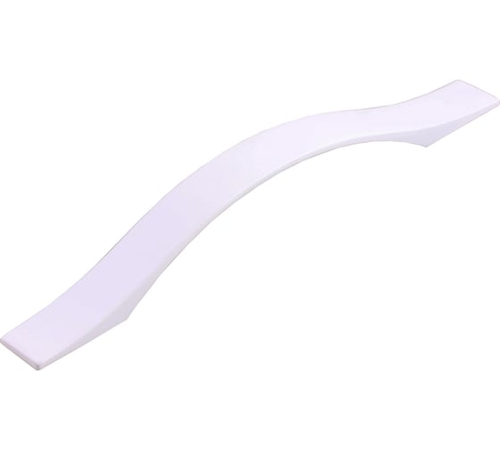 Изображение товара Ручка-дуга широкая прост. Стройбат 128 алюминий, белый, коробка 500 шт. 418049