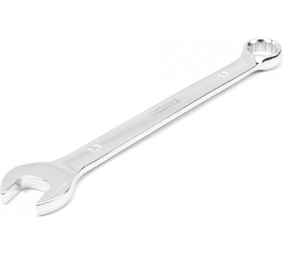 Изображение товара Комбинированный гаечный ключ HORTZ удлиненный 13x13 хром. L:179 859547