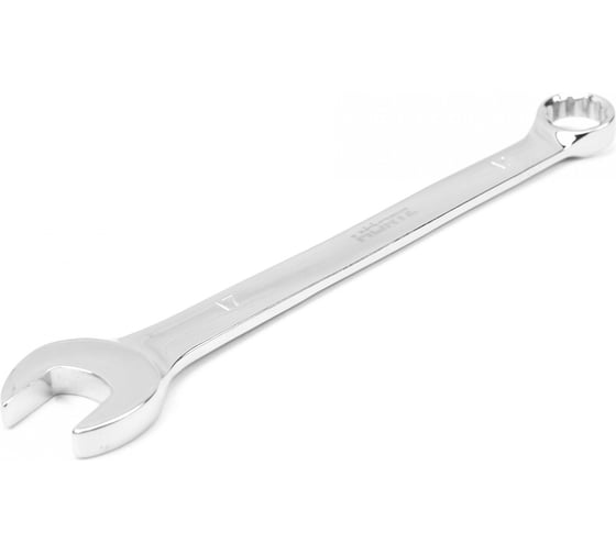 Изображение товара Комбинированный гаечный ключ HORTZ удлиненный 17x17 хром. L:225 859550