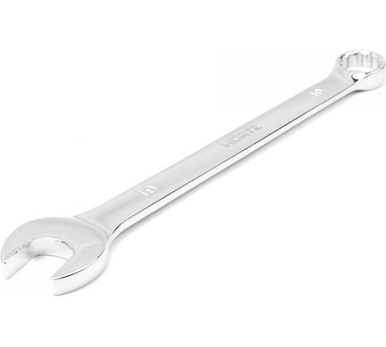 Изображение товара Комбинированный гаечный ключ HORTZ удлиненный 19x19 хром. L:250 859551