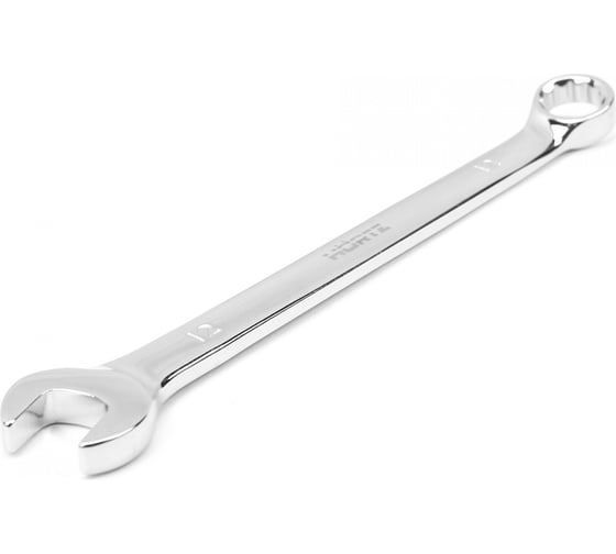 Изображение товара Комбинированный гаечный ключ HORTZ удлиненный 12x12 хром. L:171 859546