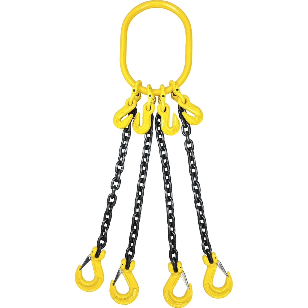 Изображение товара Цепной четырехветвевой строп ТамбовТехСнаб 4СЦ 6.4 т, 5 м, с укорачивающими крюками и с увеличенным звеном NORY025 (300x210) для автокрана 7930130726408