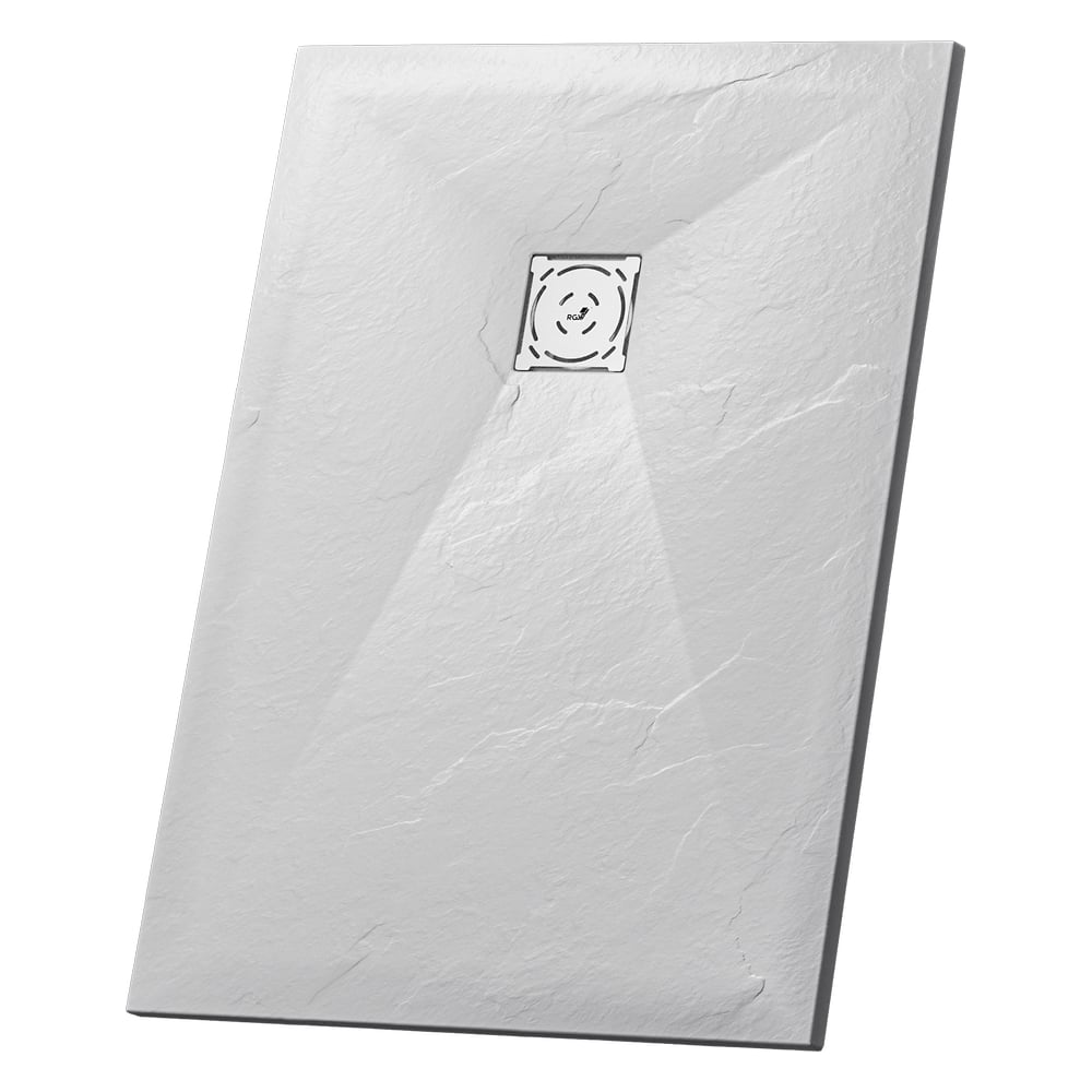 Изображение товара Душевой поддон RGW 70x170x2,5 серия Stone Tray низкий искусственный камень белый
