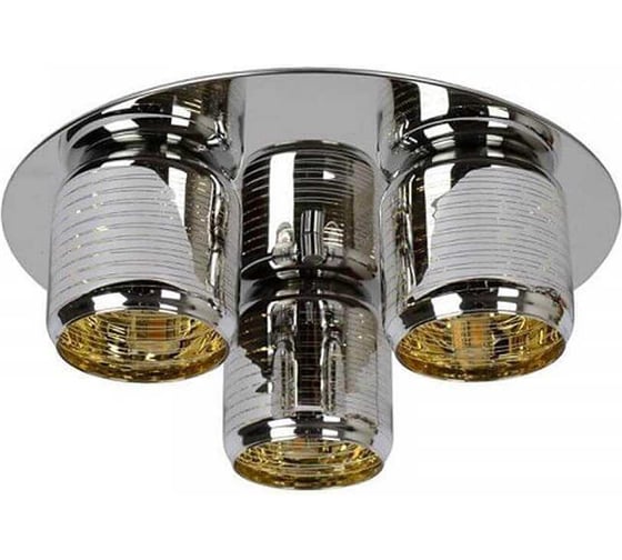 Изображение товара Люстра De Fran Е27 3x40Вт СИДНЕЙ CH хром/стекло хром LP-4306