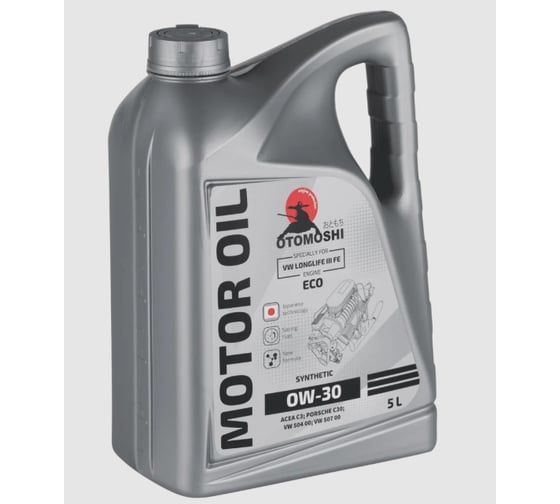 Изображение товара Моторное масло Otomoshi ECO for VW LongLife III FE 0W-30 5л MF212802