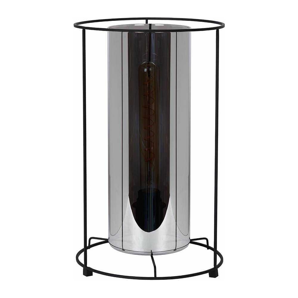 Изображение товара Настольная лампа De Fran FTW-2303 черная с дымчатым стеклом