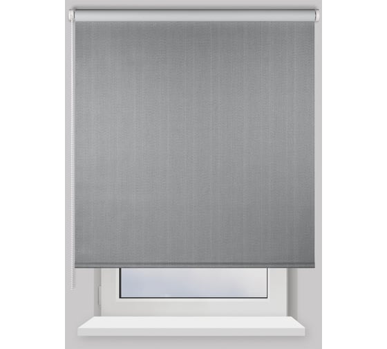 Изображение товара Рулонная штора PRAKTO BLACKOUT 180х175см Dublin серый 6533551
