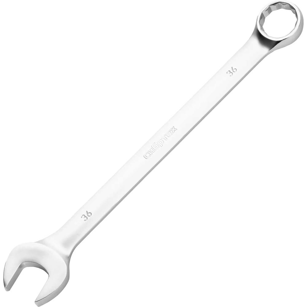 Изображение товара Ключ комбинированный СИБРТЕХ 36мм никелированный 14924