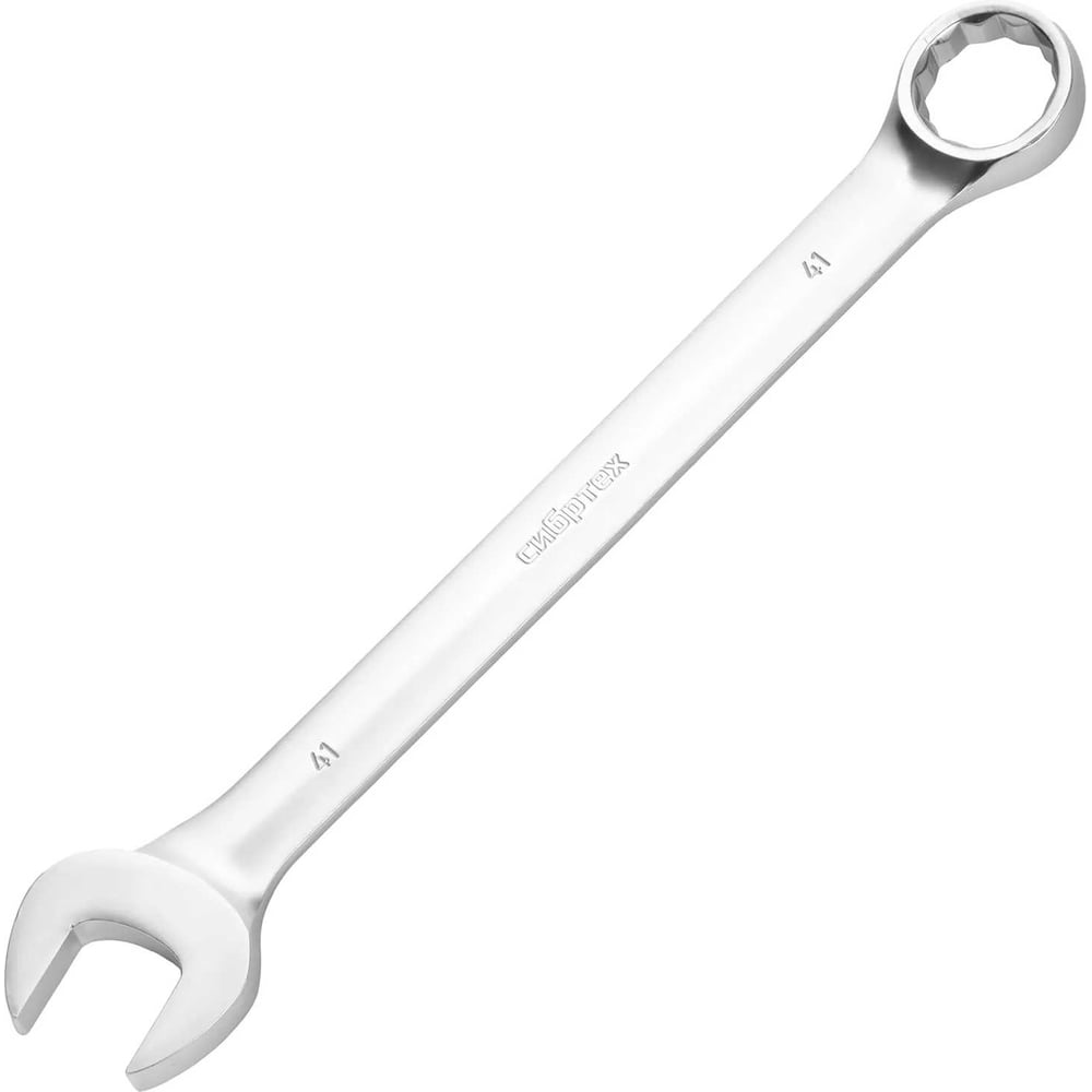 Изображение товара Ключ комбинированный никелированный 41 мм СИБРТЕХ профессиональный