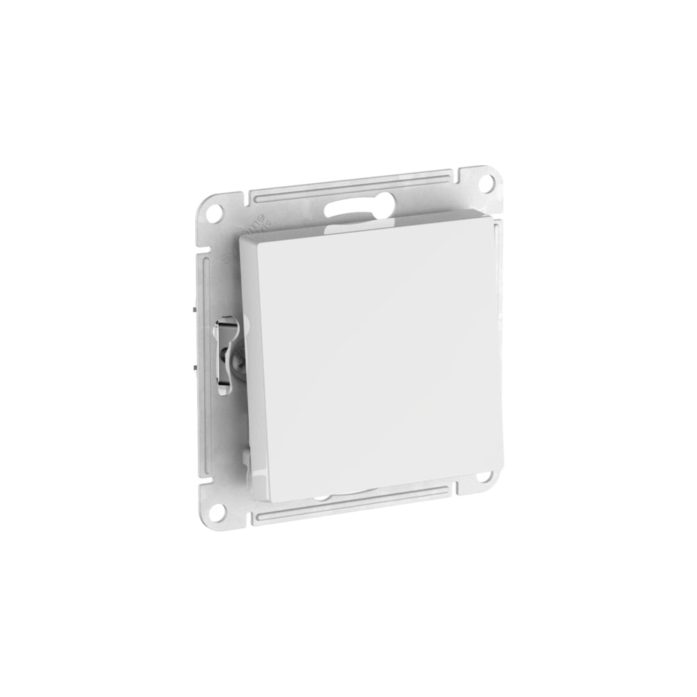 Изображение товара 1-клавишный проходной выключатель Systeme Electric ATLASDESIGN AQUA IP44 белый