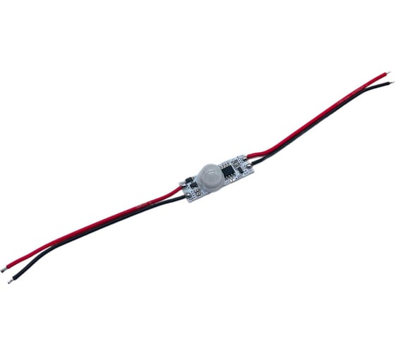 Изображение товара Выключатель инфракрасный De Fran на движение 2м, PIR, DC12/24В, 5А, 60/100Вт, плата 10x32, для профиля высота от 6мм DFS-008