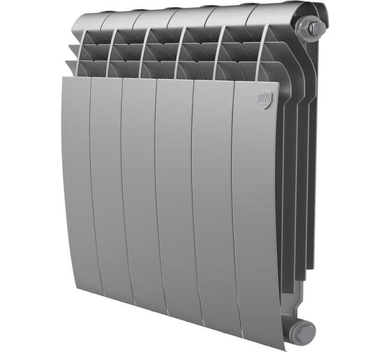 Изображение товара Радиатор биметаллический ROYAL THERMO BILINER B 500 серебристый, 6 секц. НС-1682278