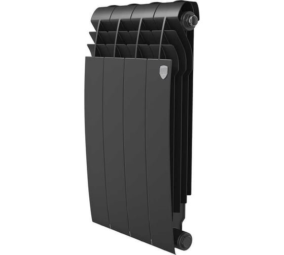 Изображение товара Радиатор биметаллический ROYAL THERMO BILINER B 500 черный, 4 секц. НС-1682287