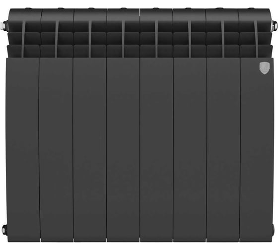 Изображение товара Радиатор биметаллический ROYAL THERMO BILINER B 500 черный, 8 секц. НС-1682289