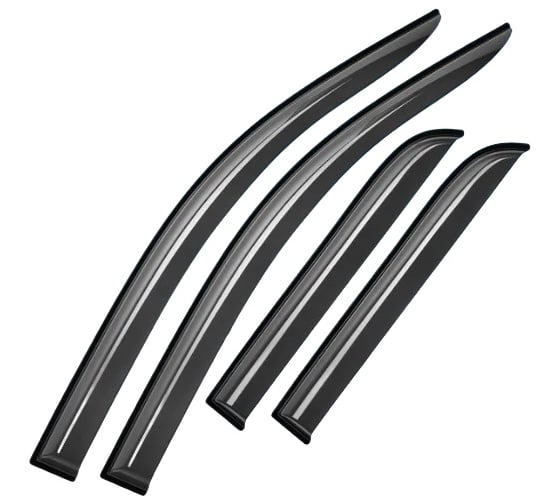 Изображение товара Дефлекторы окон VOIN для а/м UAZ Hunter 2003-н.в. /кроссовер/накладные/к-т 4шт/ DEF06873