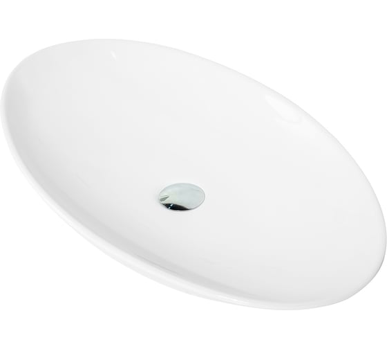 Изображение товара Раковина керамическая накладная Art&Max белый глянец, 690x420x115 мм AM5273-W