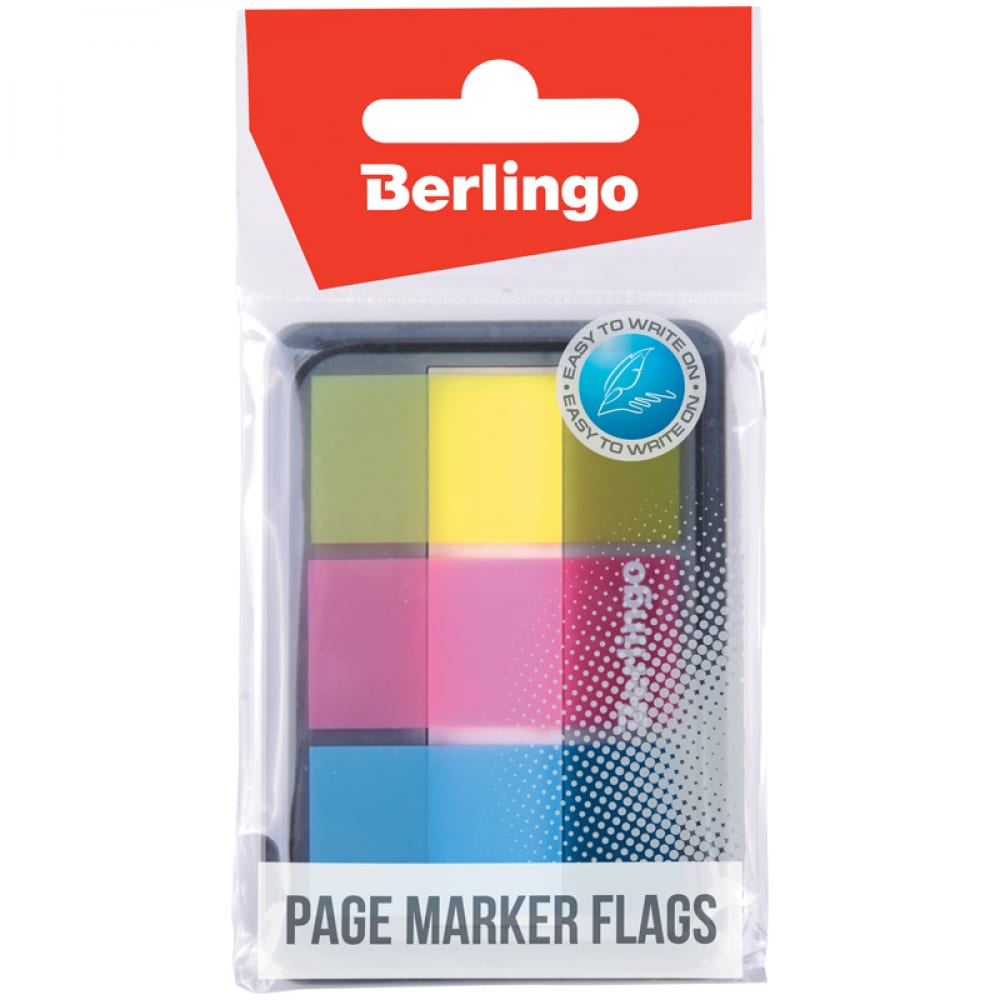 Флажки-закладки Berlingo набор блокнот а6 32 листа наклейки магнитные закладки с 8 марта