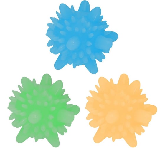 Изображение товара Шарики для стирки МУЛЬТИДОМ Набор 3 шт 5х4 см VL87-97