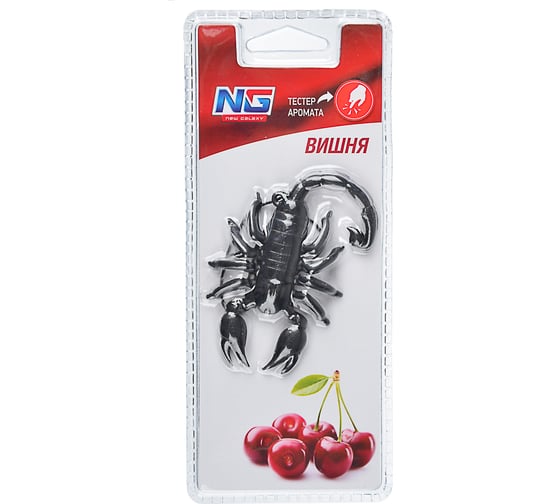 Изображение товара Ароматизатор NEW GALAXY гелевая игрушка скорпион, вишня, Дизайн GC 794-360