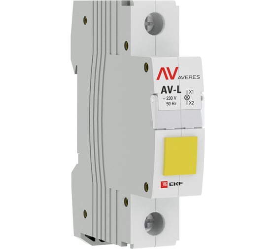 Изображение товара Сигнальная лампа EKF AV-L желтая AVERES av-l-yellow-averes