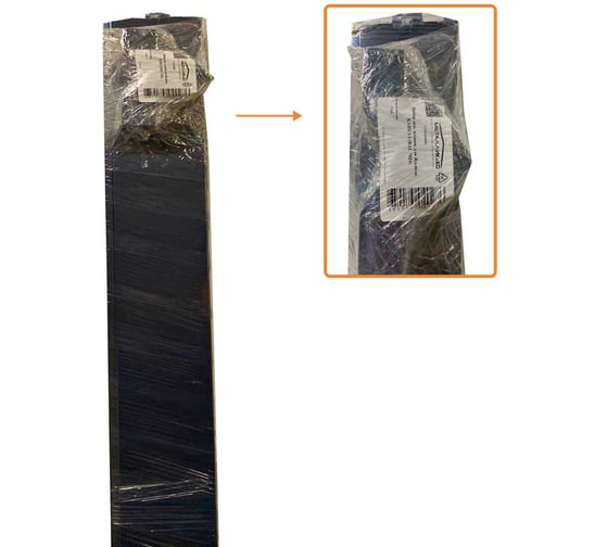 Изображение товара Набор дополнительных планок для жалюзи МЕТАЛЛИК И КО КАВКАЗ (RAL 7024) О0000136393