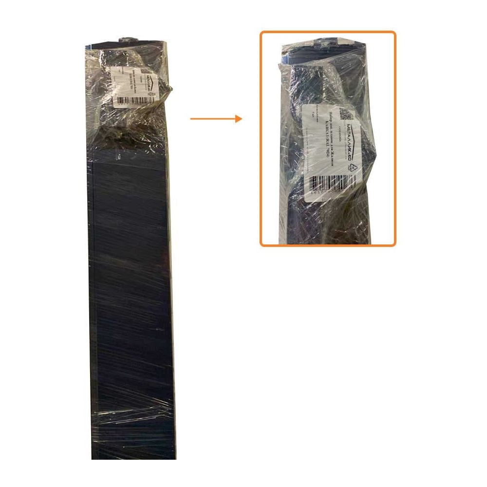 Изображение товара МЕТАЛЛИК и КО набор дополнительных планок для Жалюзи RAL 7024