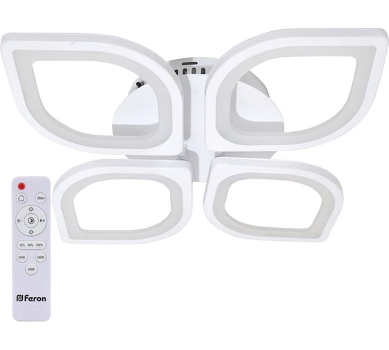 Изображение товара Светодиодный управляемый светильник FERON AL5950, 86W, 3000К-6500K, 5000Lm, IP20, белый, 41672