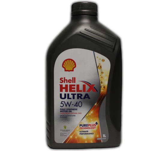 Изображение товара Моторное масло SHELL Helix Ultra 5W-40 (1л), 550052677