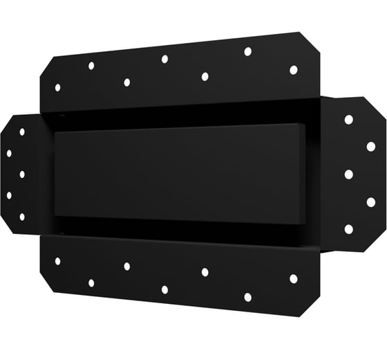 Изображение товара Решетка вентиляционная ERA SGR 250x100 окраш.сталь Matt black 2510SGR