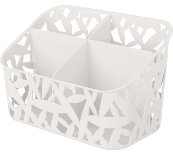 Изображение товара Органайзер универсальный Econova 195x119x126 ММ S, белый 433274216