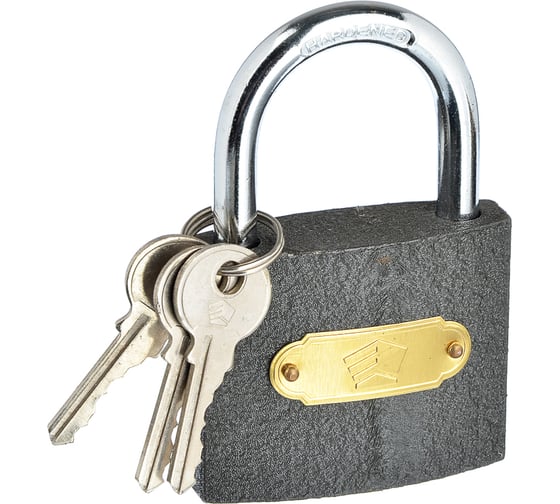 Изображение товара Навесной замок ЕРМАК 301 50 мм 468-013