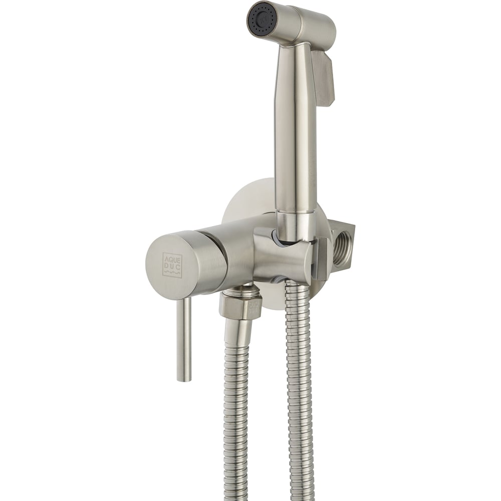 Изображение товара Смеситель для биде AQUEDUC 345732 нержавеющая сталь однорычажный настенный современный