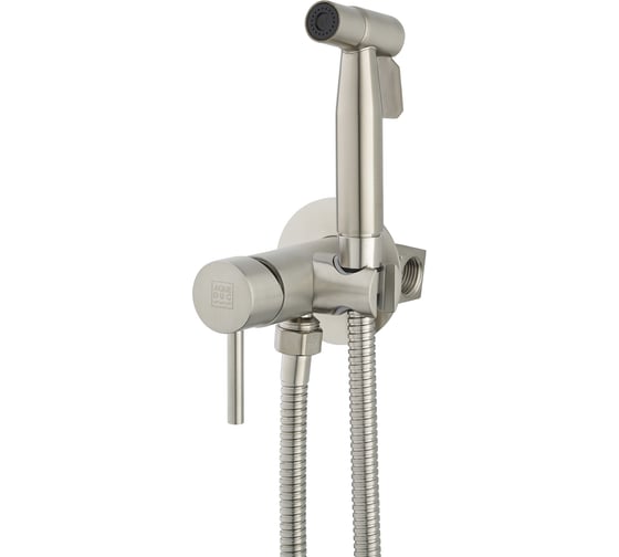 Изображение товара Смеситель для биде одноручковый AQUEDUC 345732 нержав. сталь /10 ЭК000145732